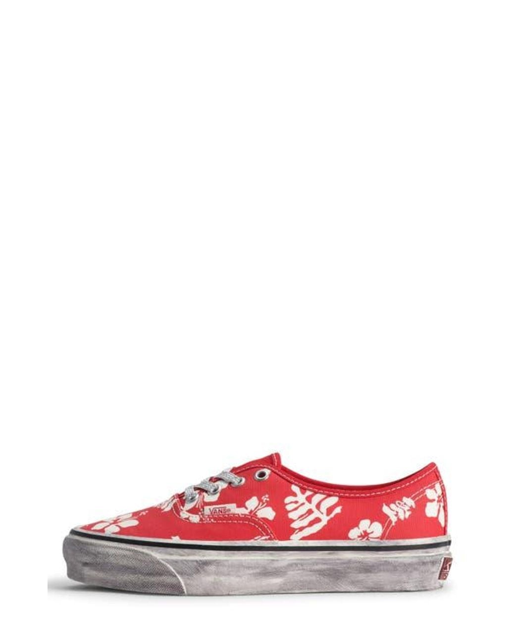 Vans Red Premium Authentic Sneaker for men