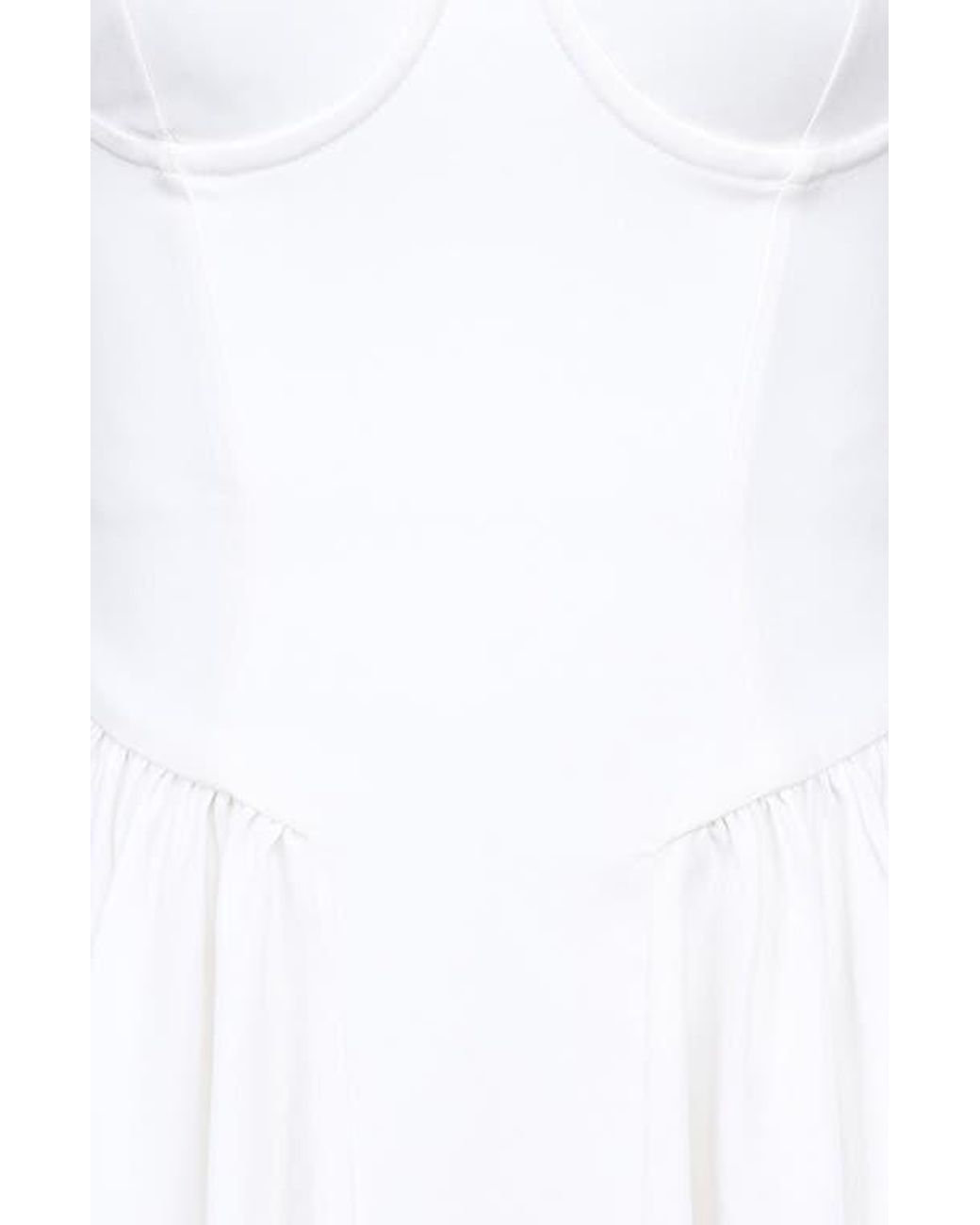 white christmas dresses House of CB Samaria Corset Sundress Midi Dress – Hills Shire Hire main image 0