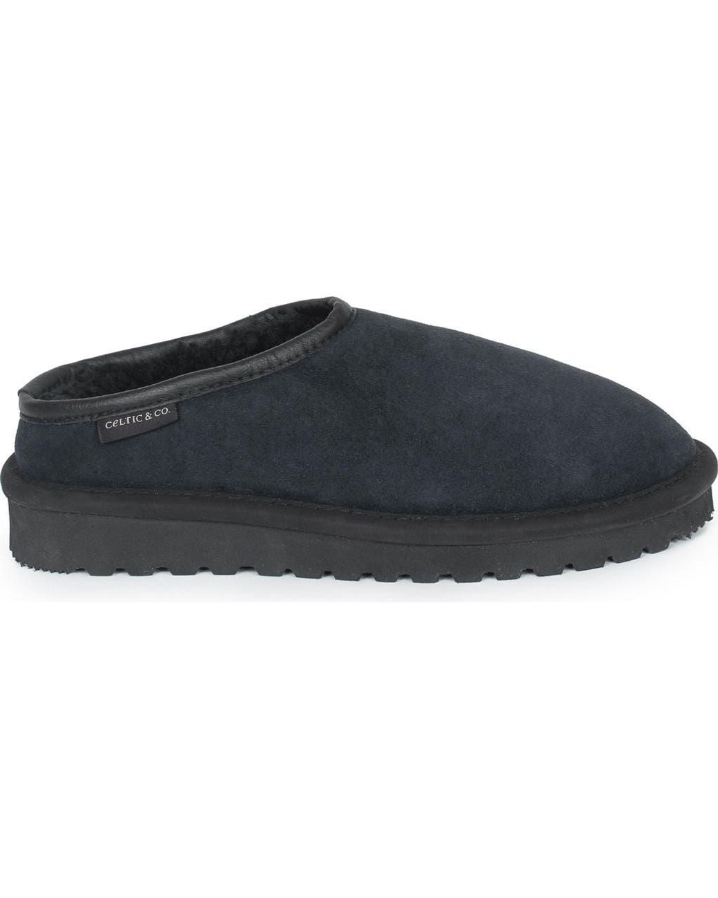 Celtic & Co. Black British Clogs for men