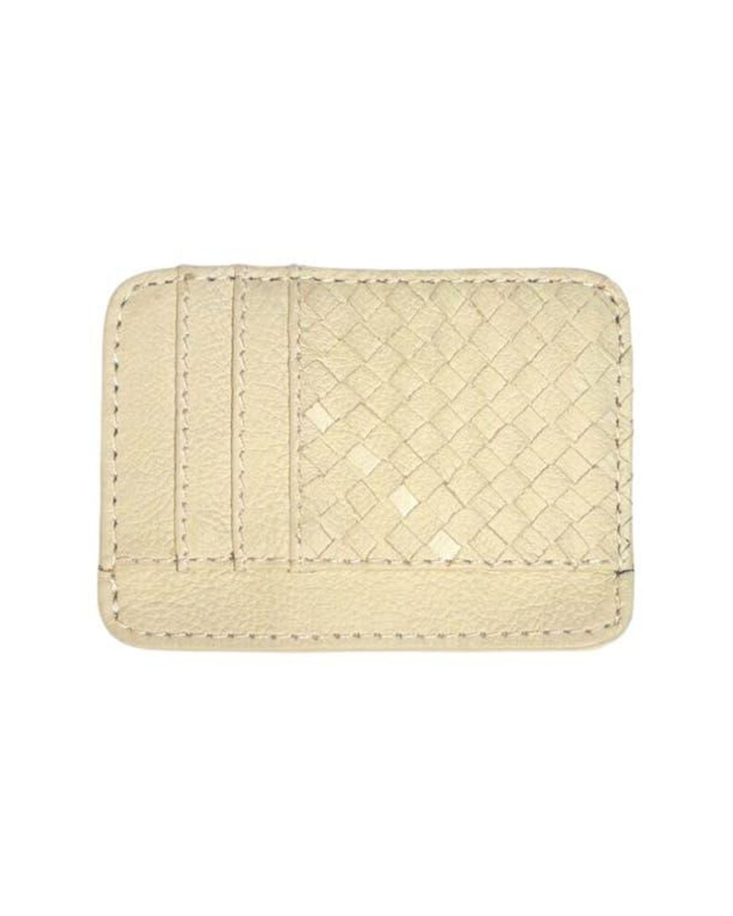 Deux Mains Natural Slim Id Case