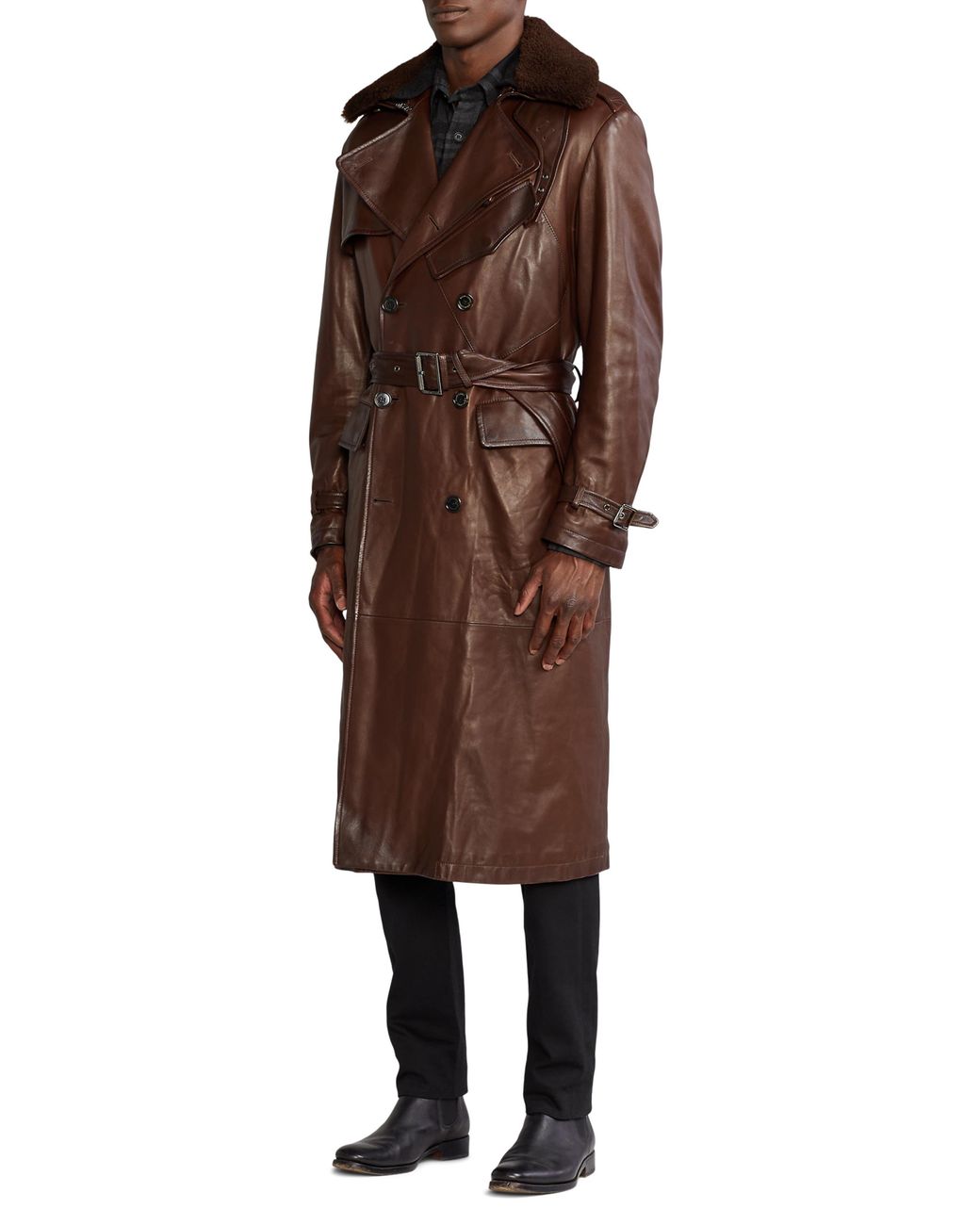 Ralph lauren purple hotsell label trench coat