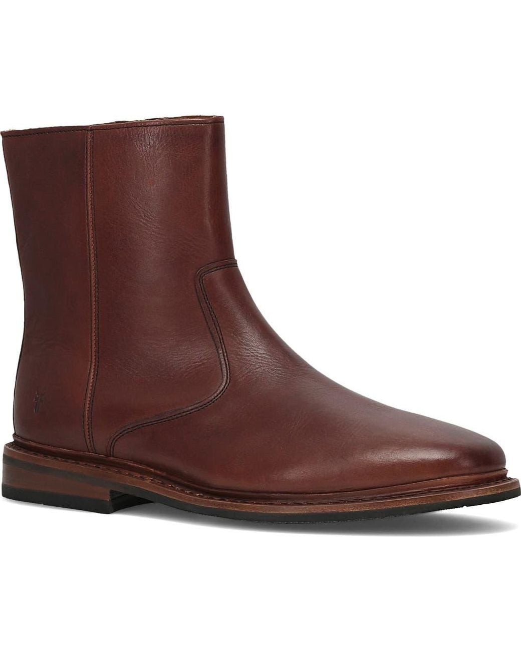 Frye Brown Paul Leather Boot for men