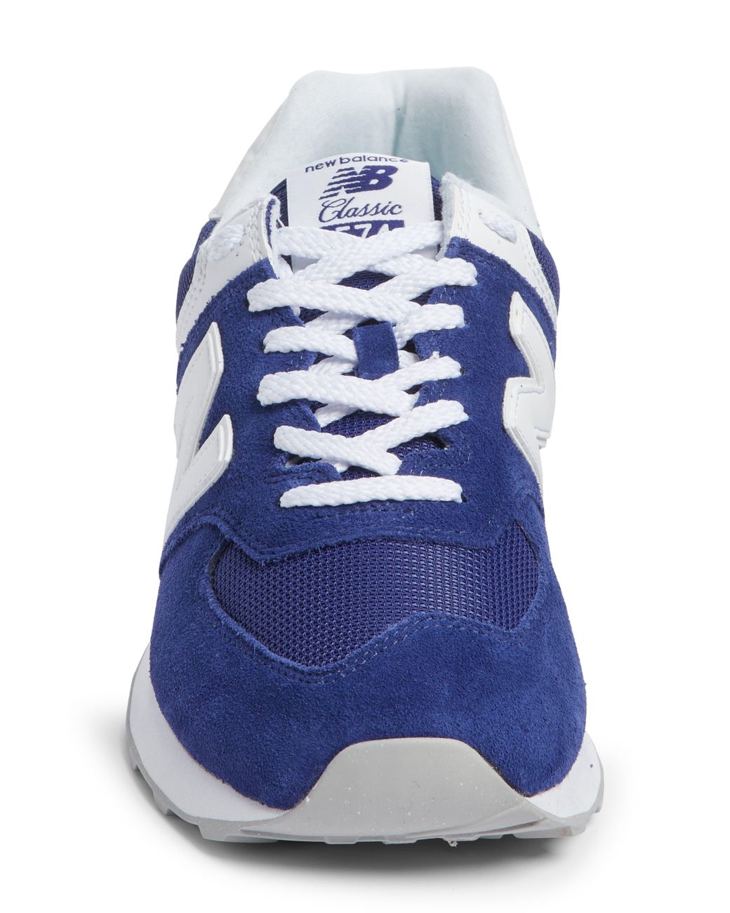New Balance 574 Classic Sneaker In Blue/white At Nordstrom Rack | Lyst
