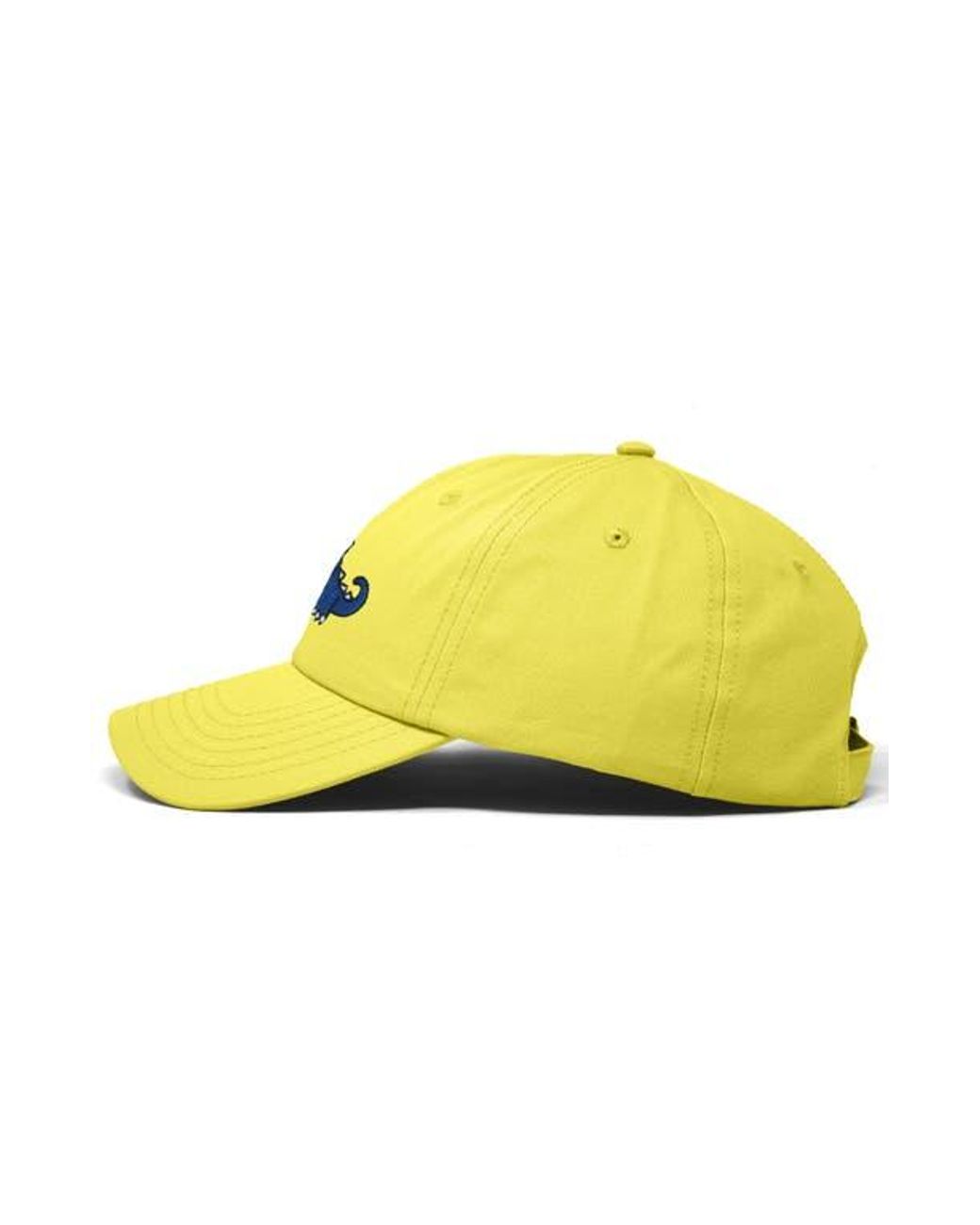 Alix Yellow Big Lizard Cap for men
