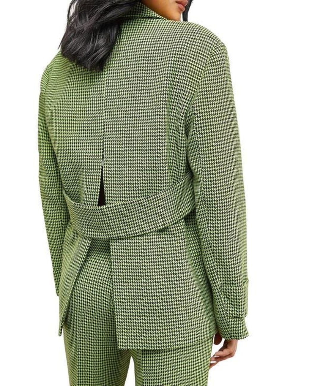 Warehouse Green Vented Back Blazer