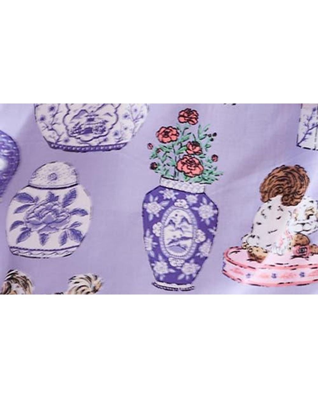 Printfresh Purple Satin Robe