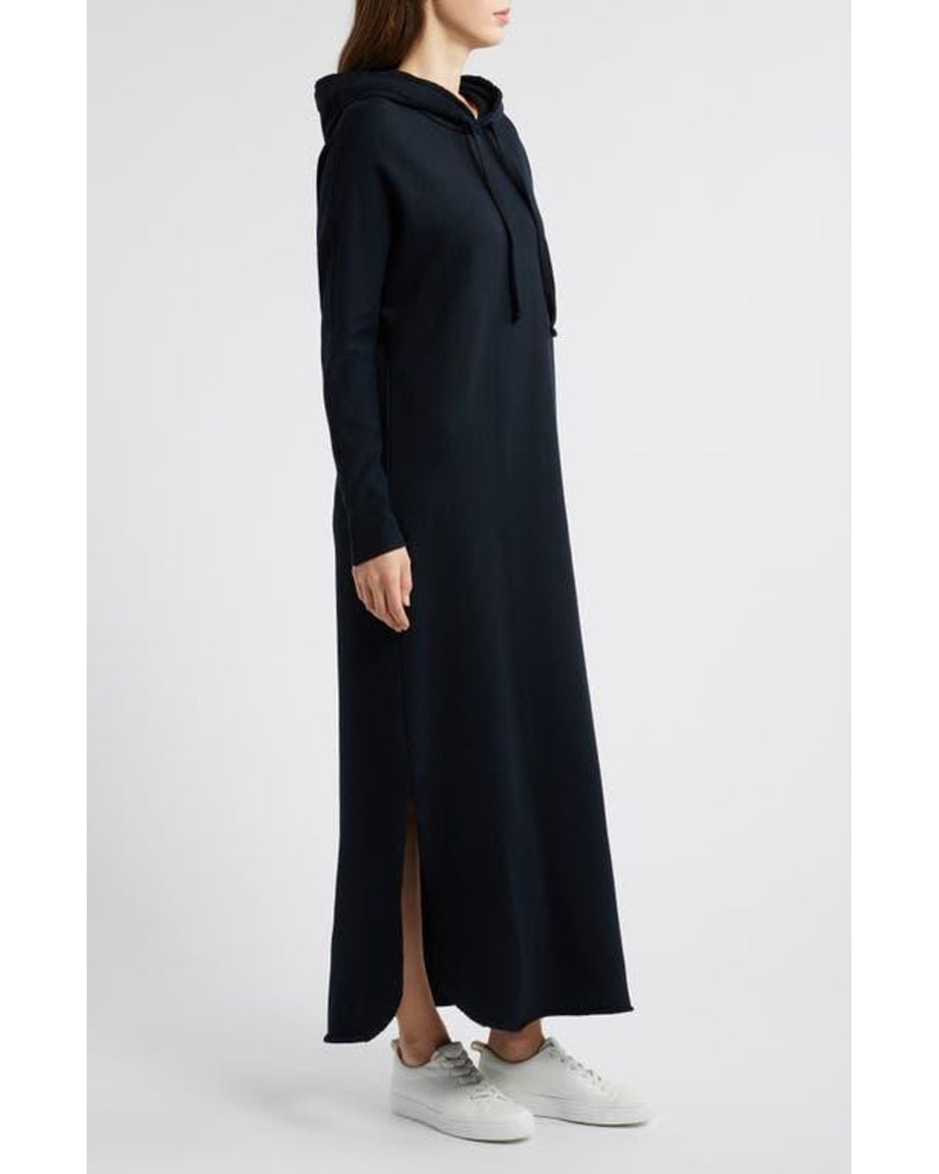 Frank & Eileen Blue James Long Sleeve Hoodie Dress