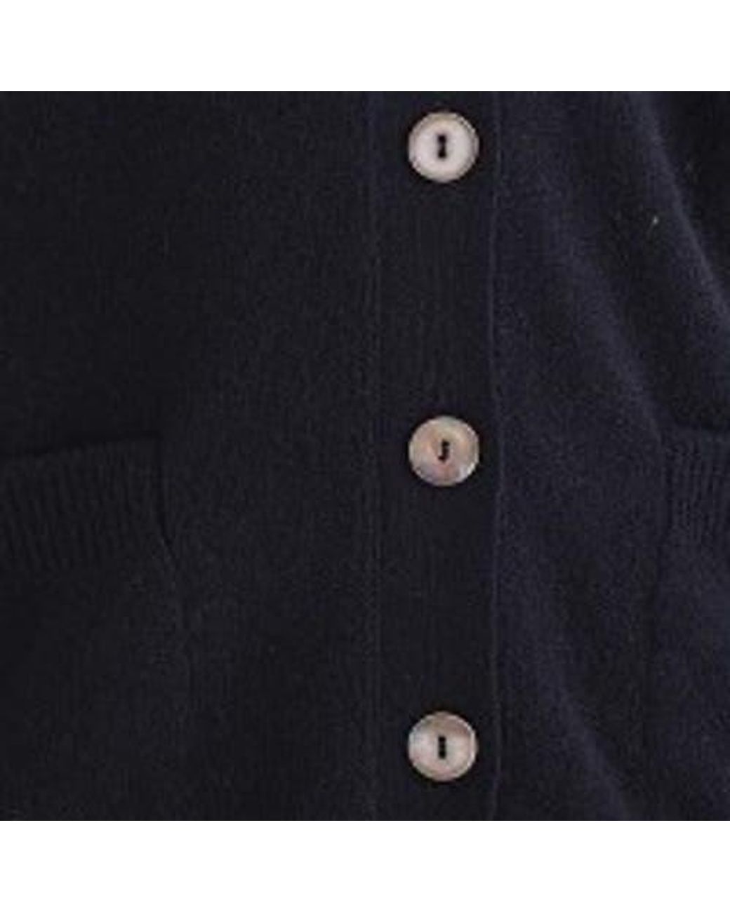 1982 Blue Oceane Oversize 100% Cashmere Cardigan