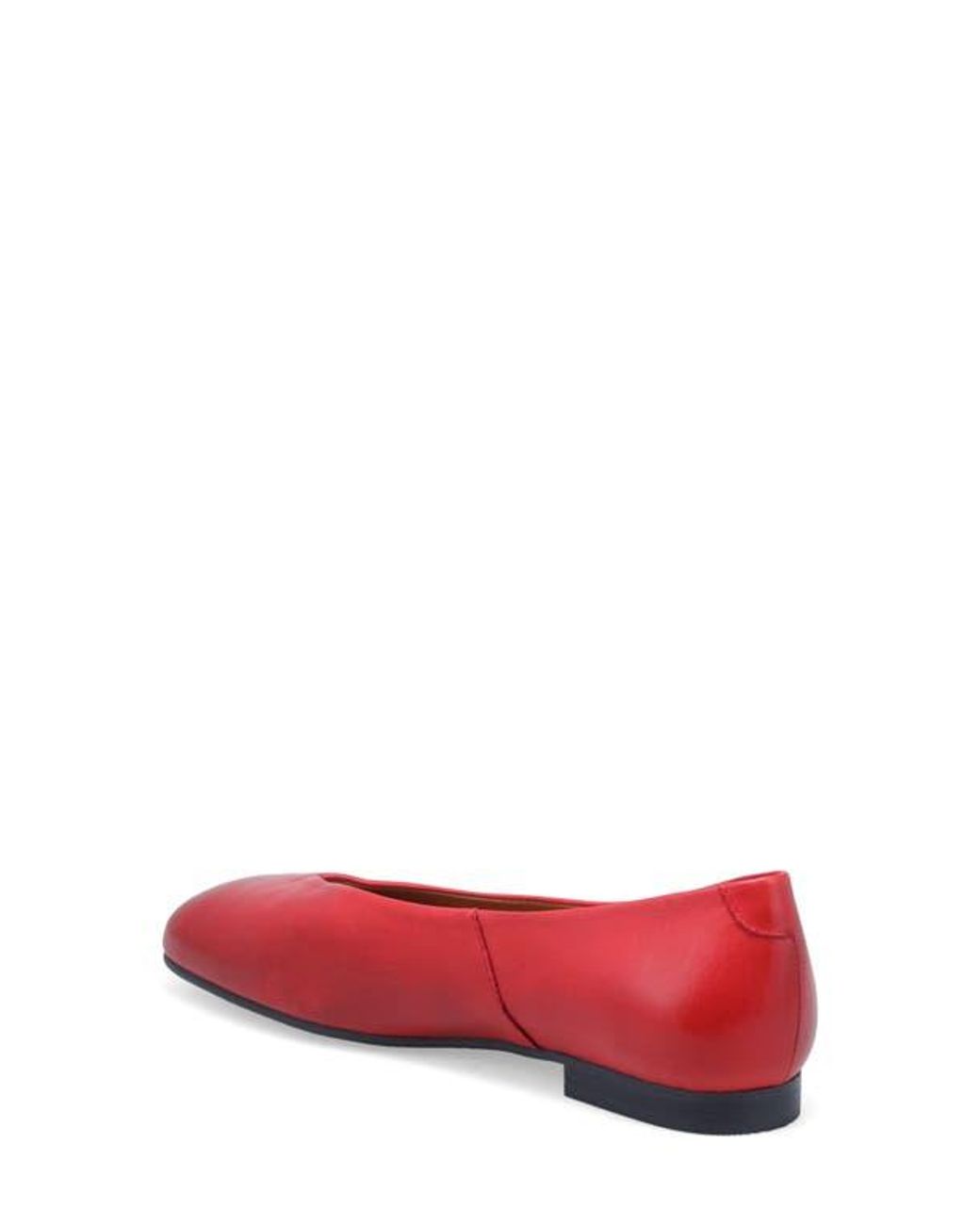 Womens Leather Flats Miz Mooz Zaire Women's Flats – Sleek V-Cut