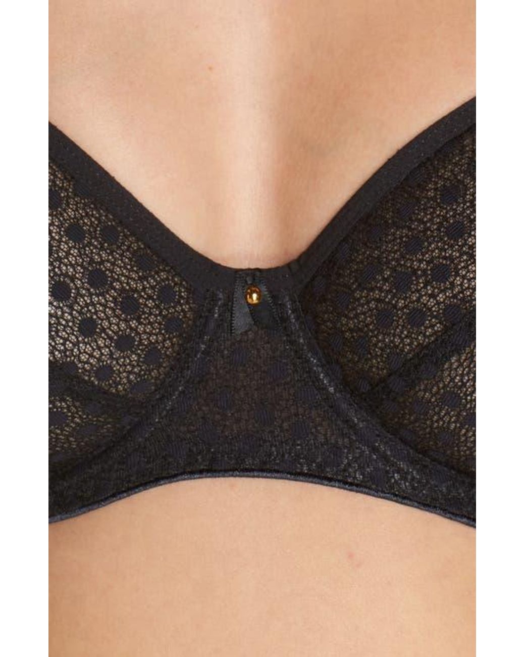Freya Black Starlight Hero Underwire Side Support Bra