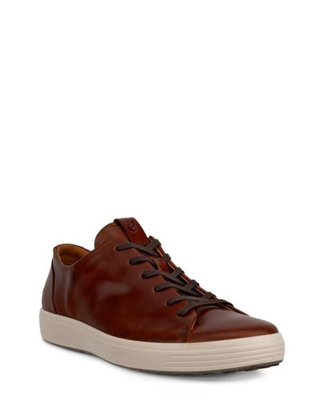 Ecco Brown Soft 7 Premier Sneaker for men