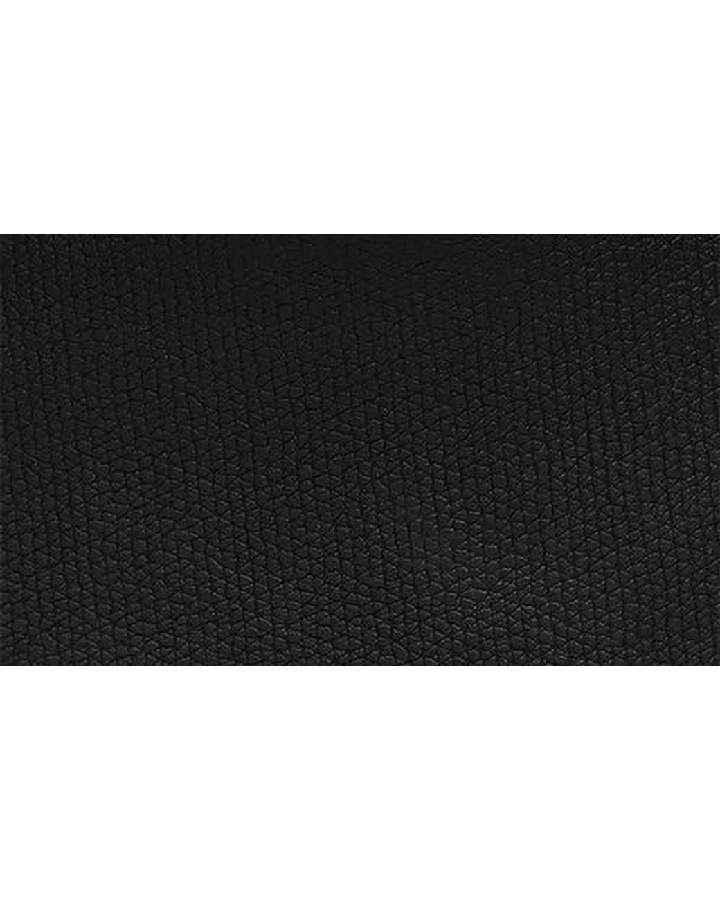 Longchamp Black Le Roseau Leather Wristlet Clutch