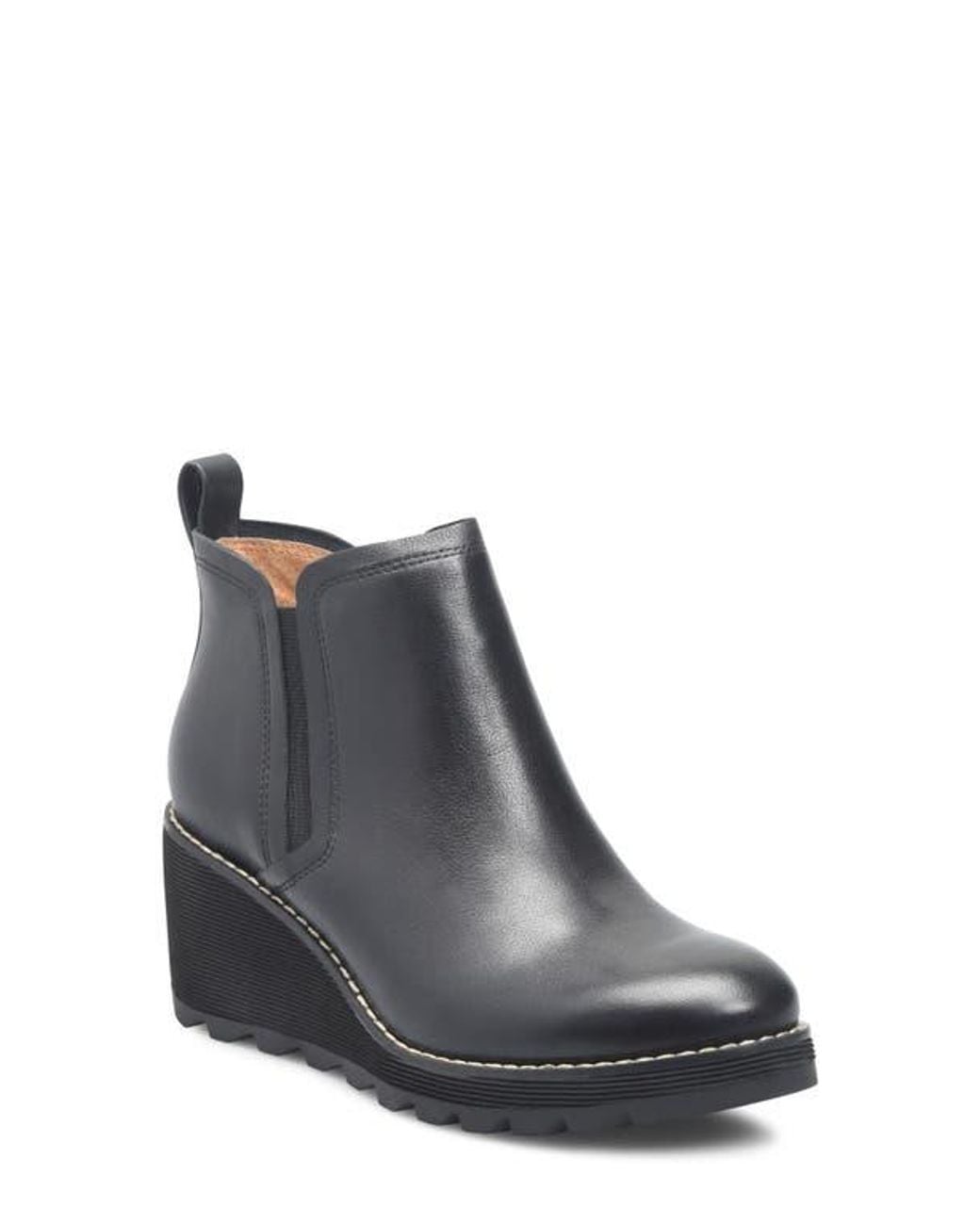 Söfft Black Emma Wedge Boot