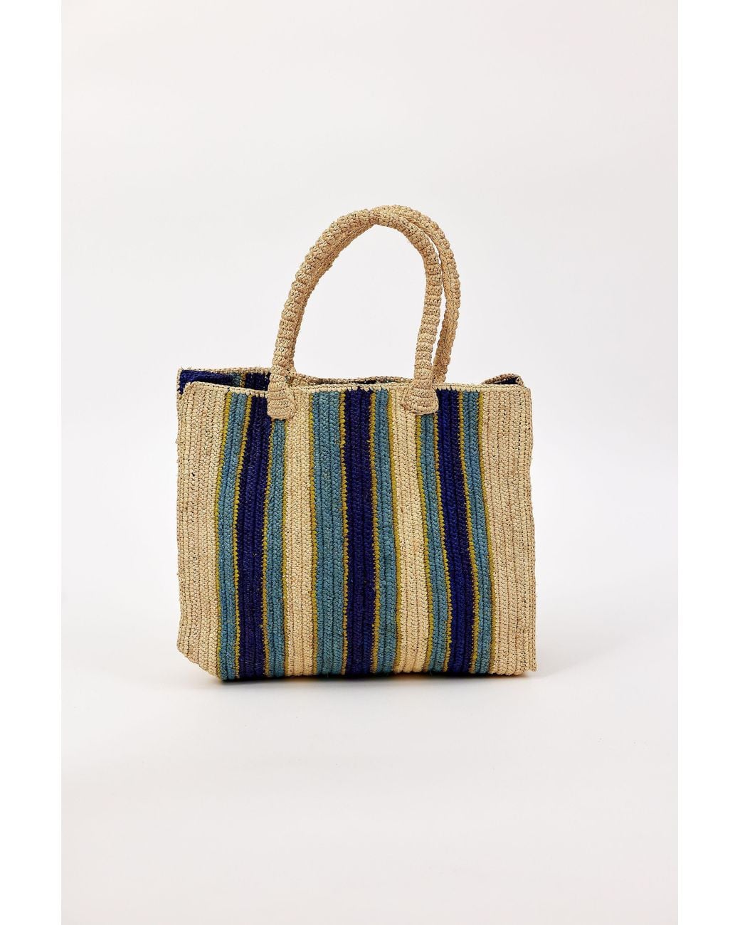 Hat Attack Multicolor Arlington Stripe Tote