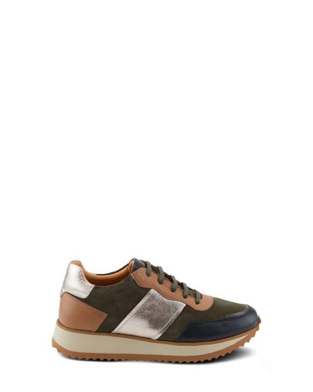 Spring Step Brown Compter Sneaker