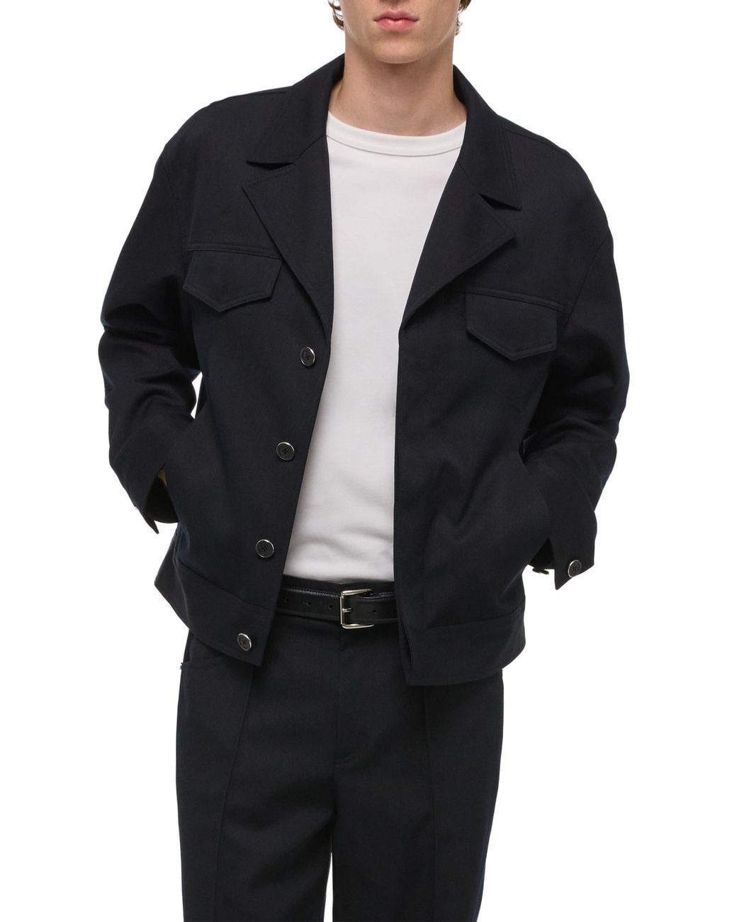 Helmut Lang Black Utility Jacket for men