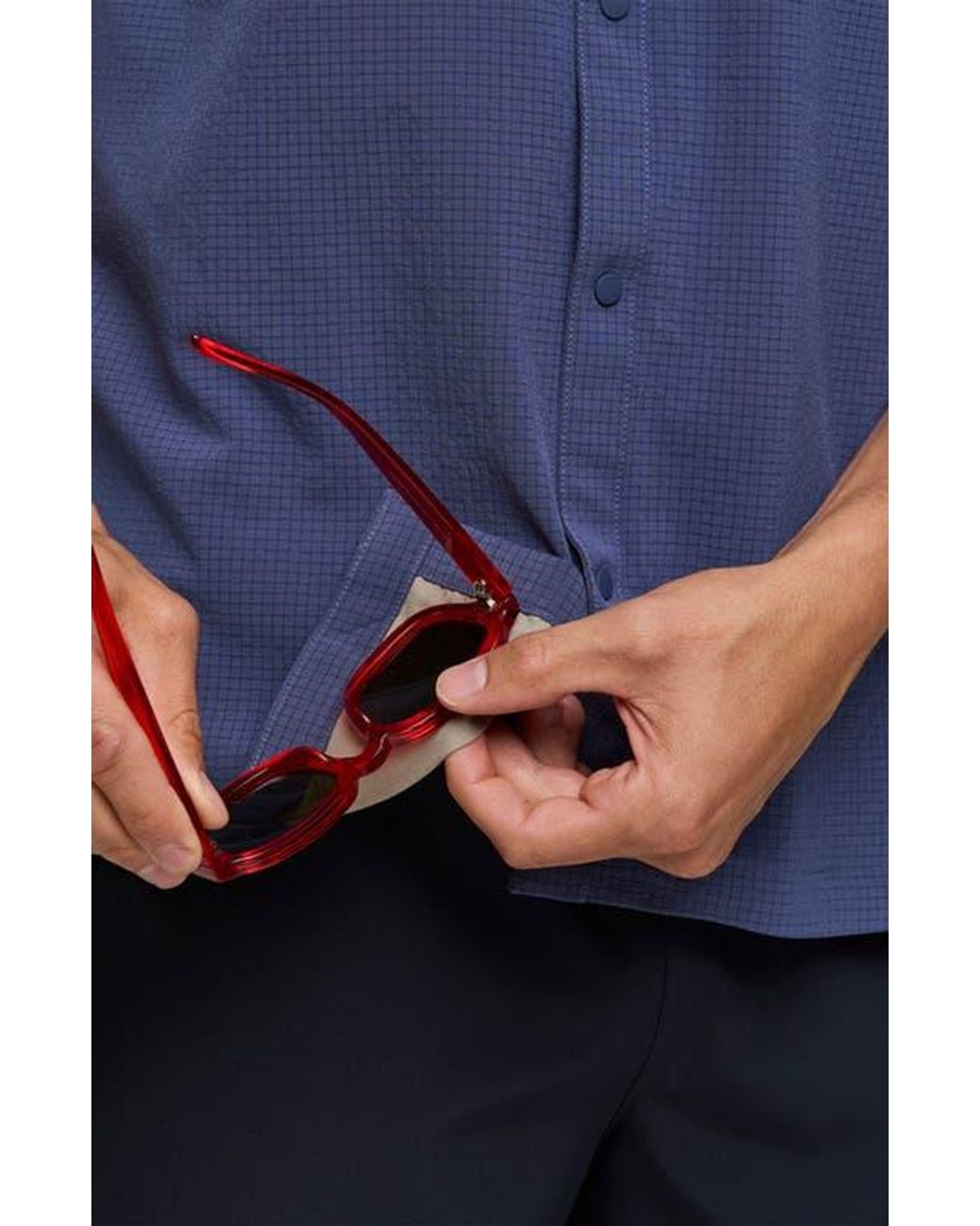 COTOPAXI Blue Pulso Tech Shirt for men