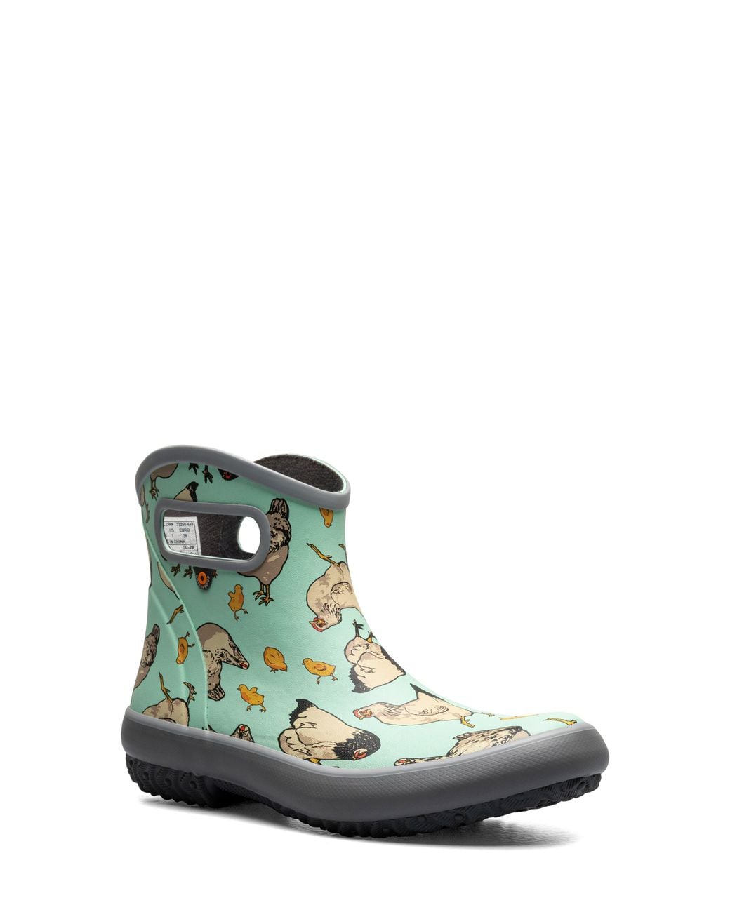 Bogs Blue Patch Waterproof Rain Boot