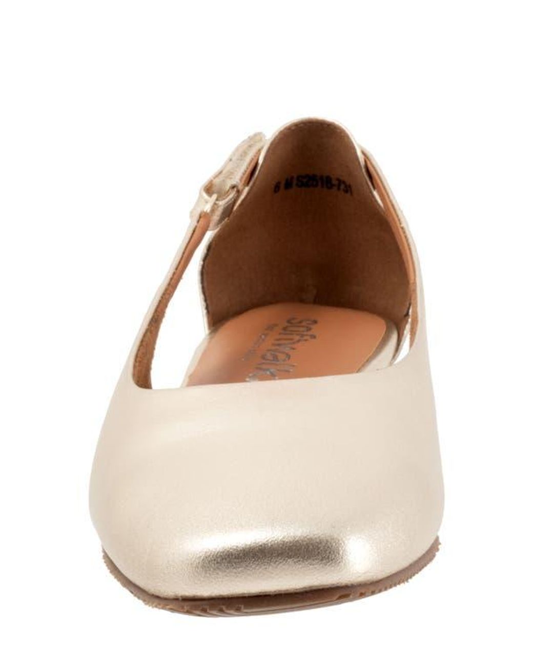 Softwalk® White Venice Flat