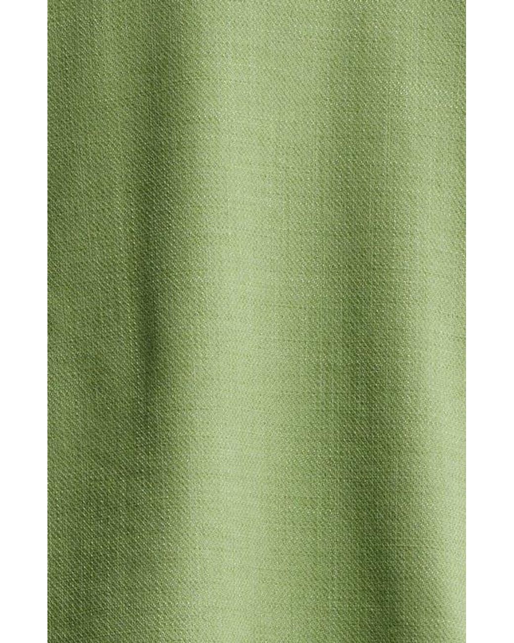 Wit & Wisdom Green Double Layer Front Zip Jacket