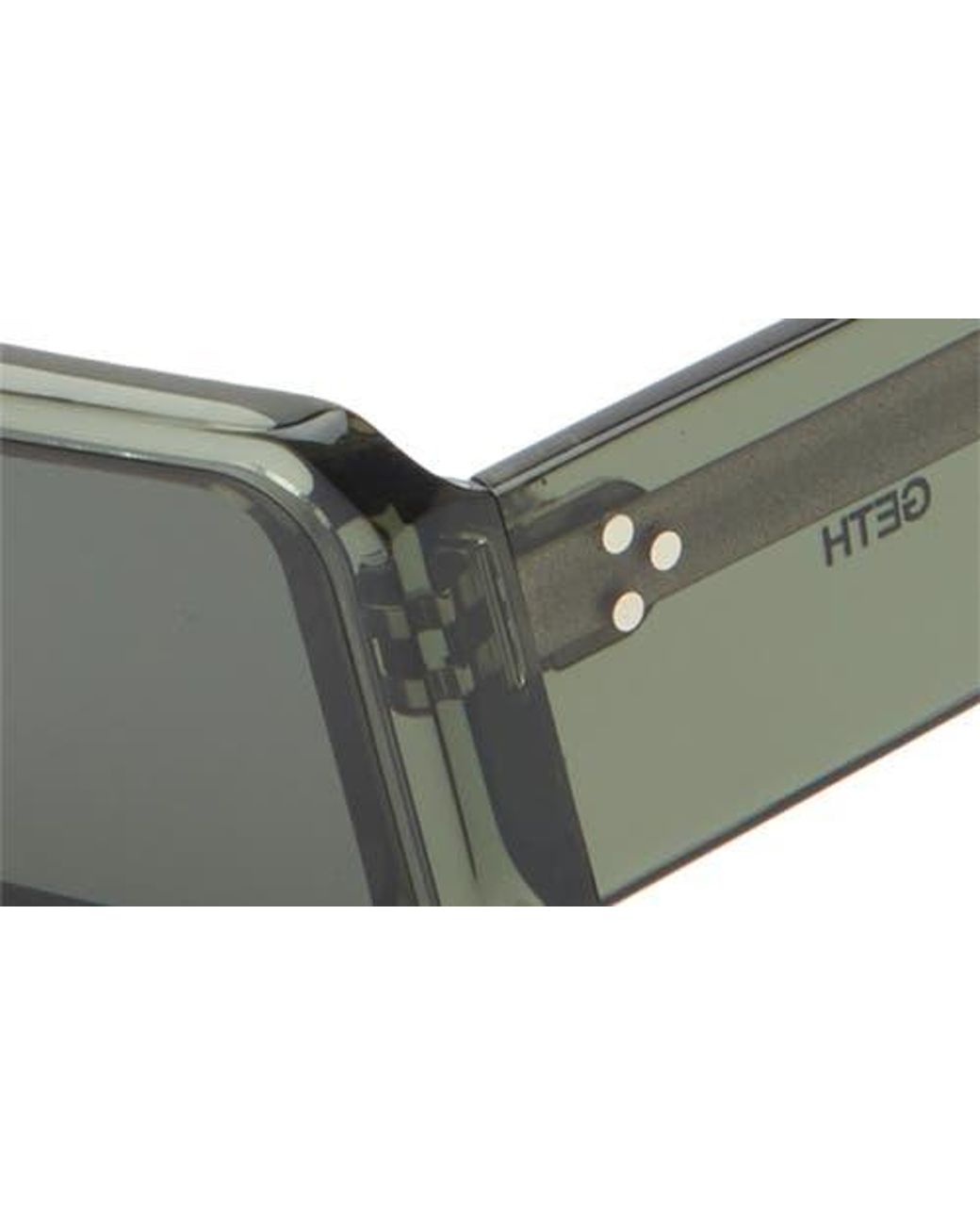 Rick Owens Multicolor Geth Flat Front Rectangular Shield Sunglasses for men