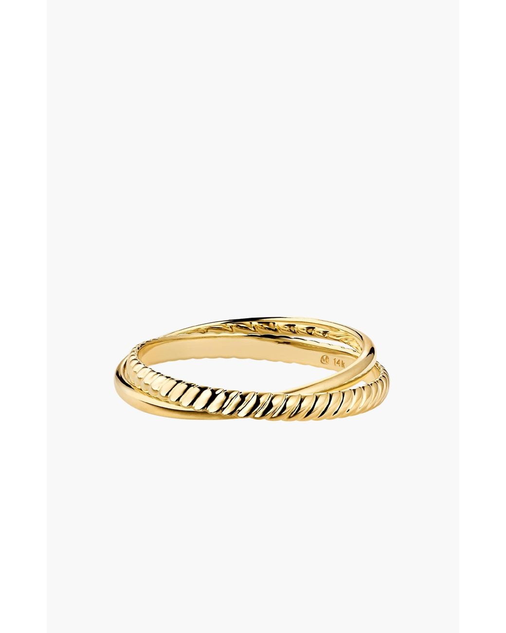 MEJURI Metallic Duo Ring