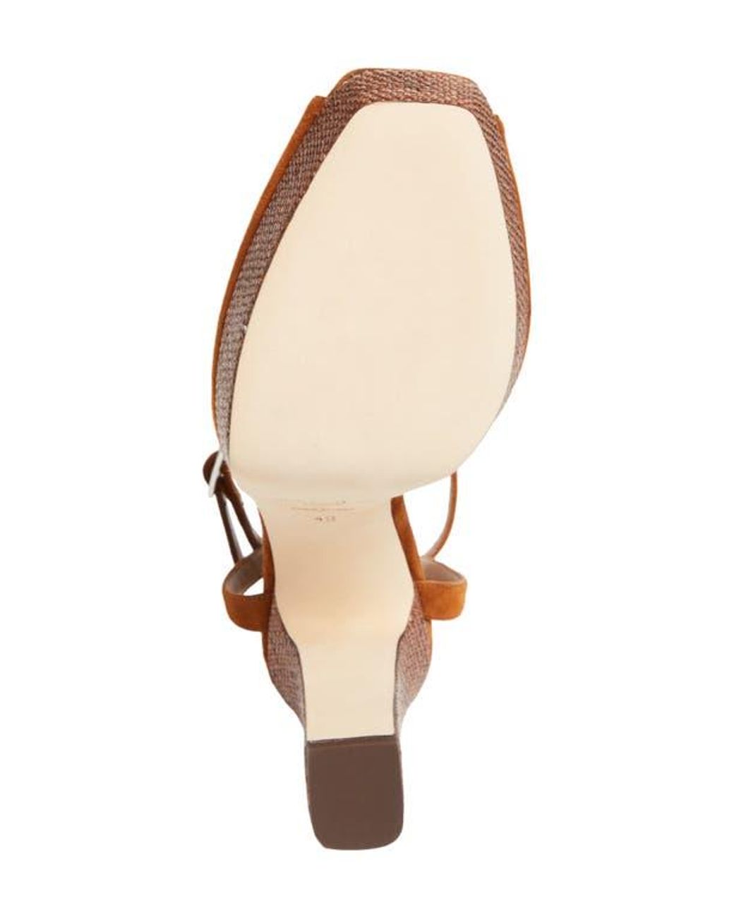 Jimmy Choo Brown Sacaria Ankle Strap Platform Sandal