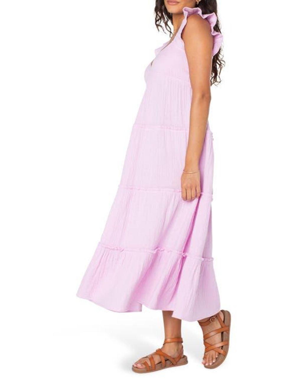 open lace back dress Roxy Maxi Dress – What Dress Code Boutique