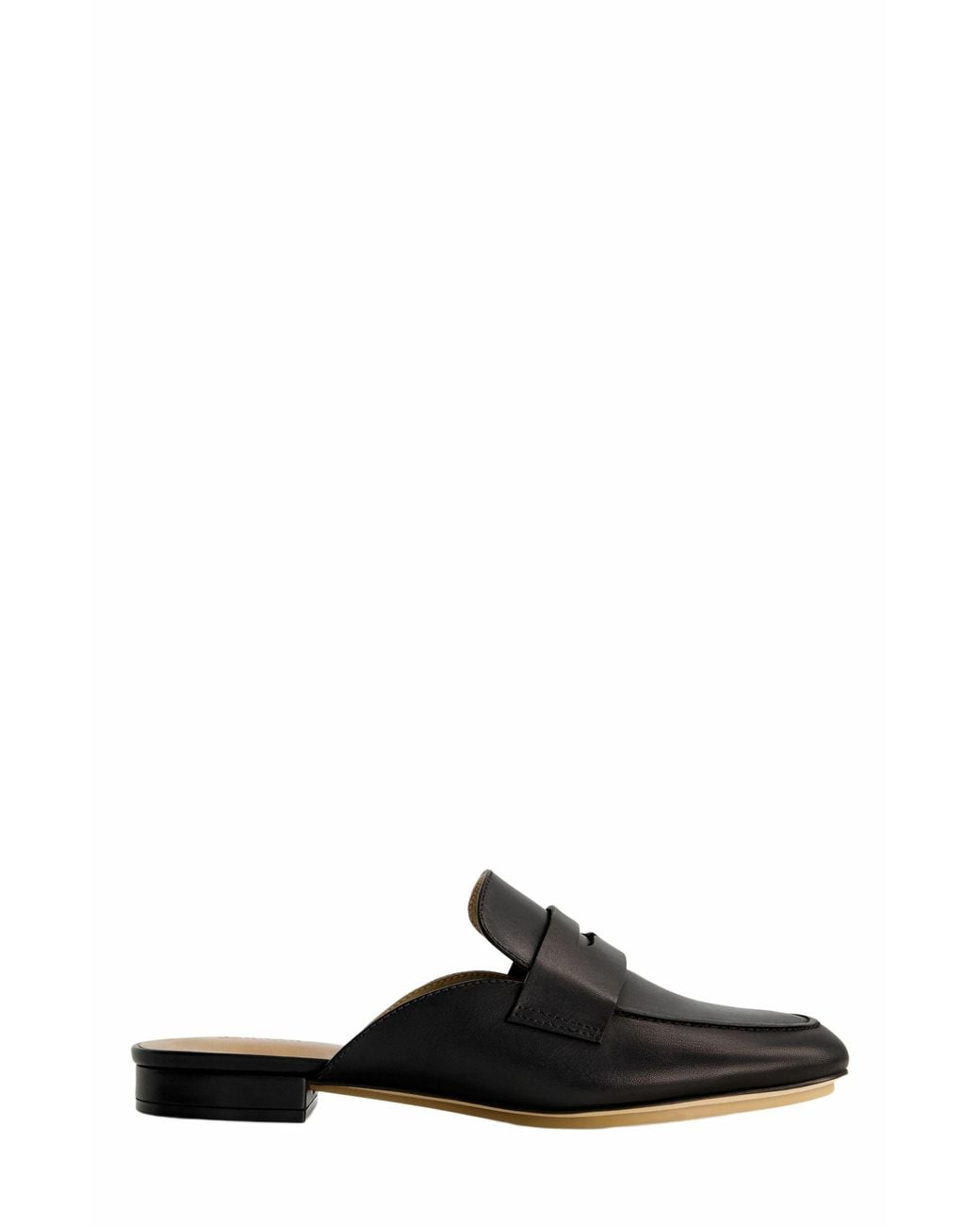 Bernardo Black Balda Loafer Mule