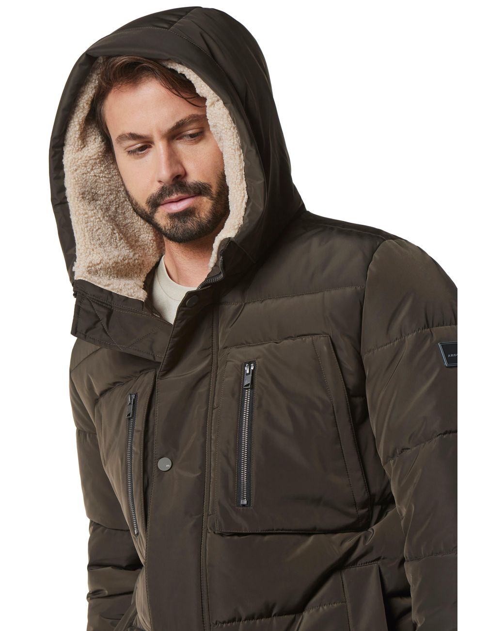water resistant puffer coat marc new york