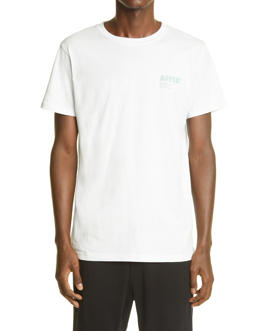 AFFXWRKS Affix Logo Graphic Tee in White for Men | Lyst