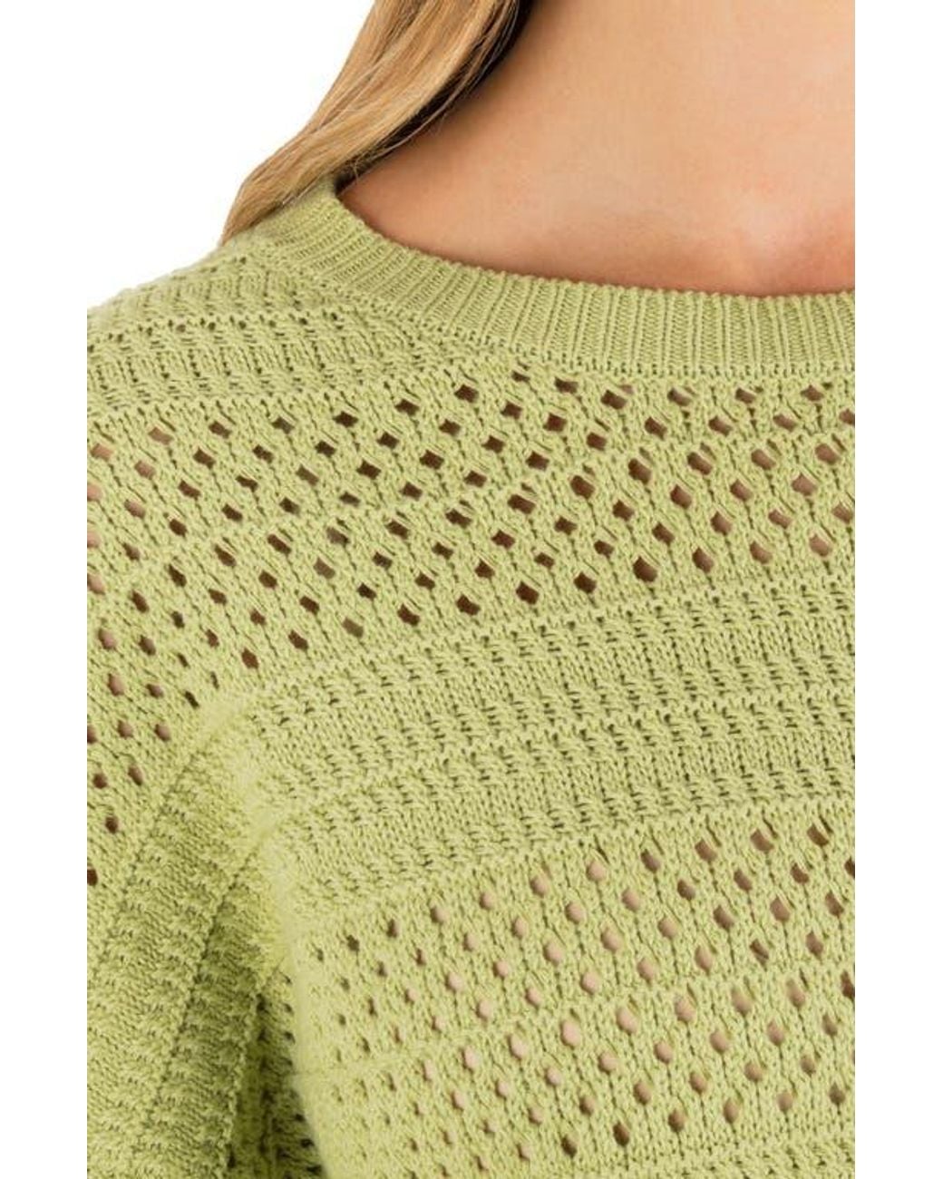 Hurley Blue Simple Times Cotton Sweater