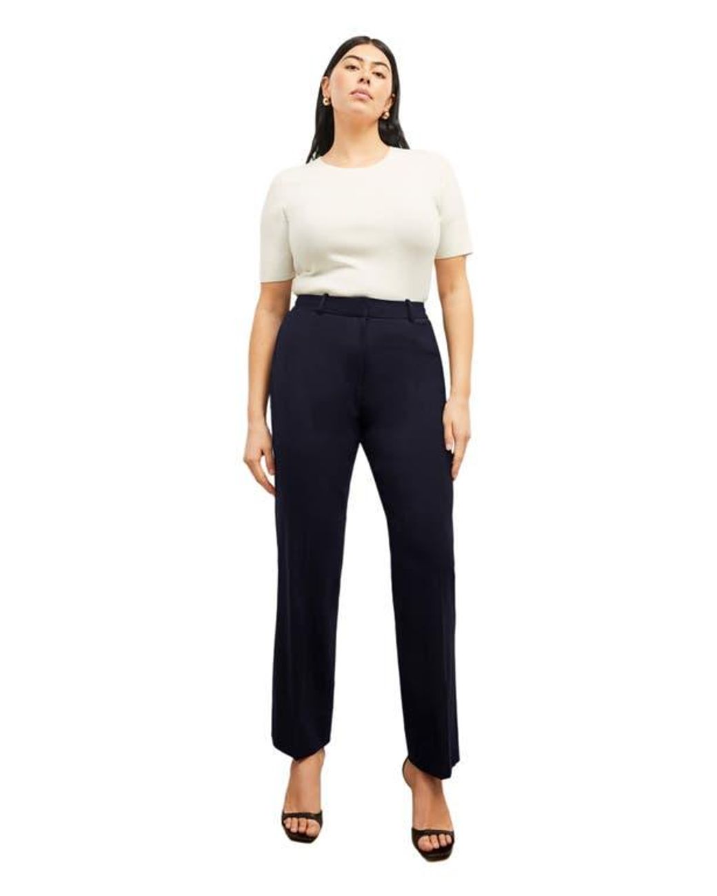 M.M.LaFleur Black Choe Eco 365Knit Top