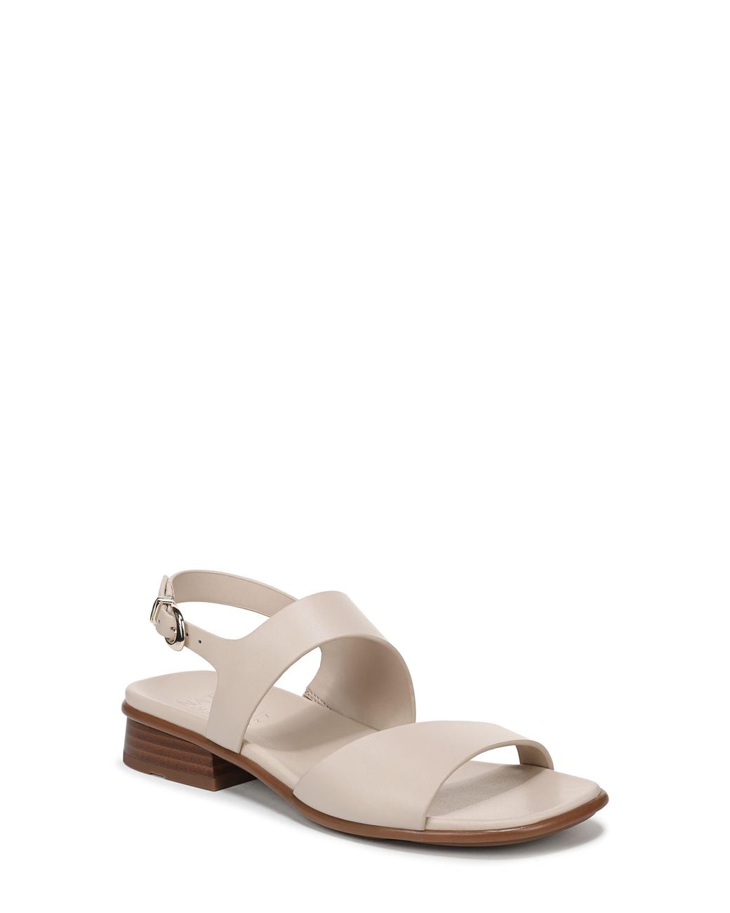 Naturalizer White Brie Sandal