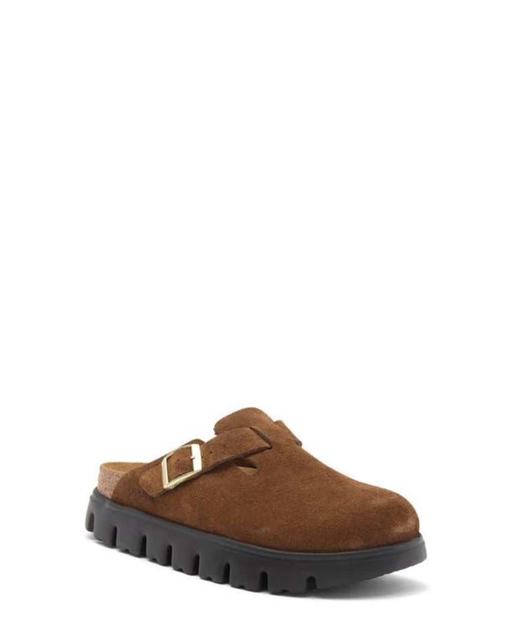 platform birkenstock clog