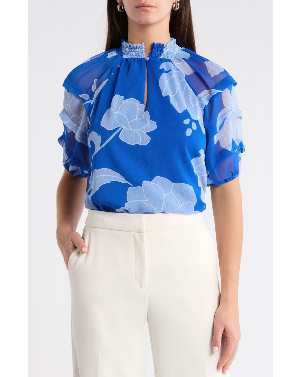 Sugarlips Blue Seabloom Floral