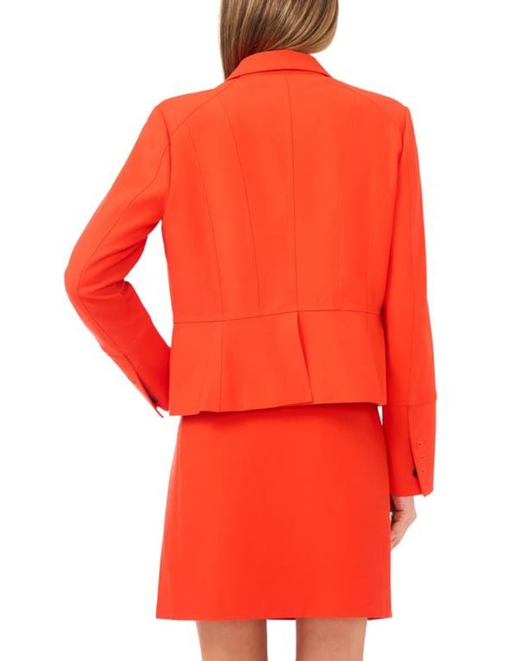 Halogen® Red Button Front Jacket