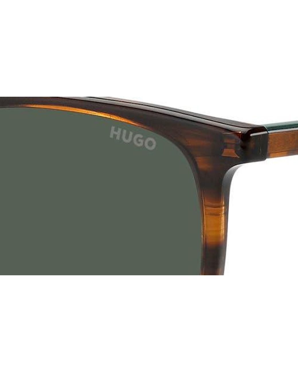 HUGO Green 53Mm Rectangular Sunglasses for men