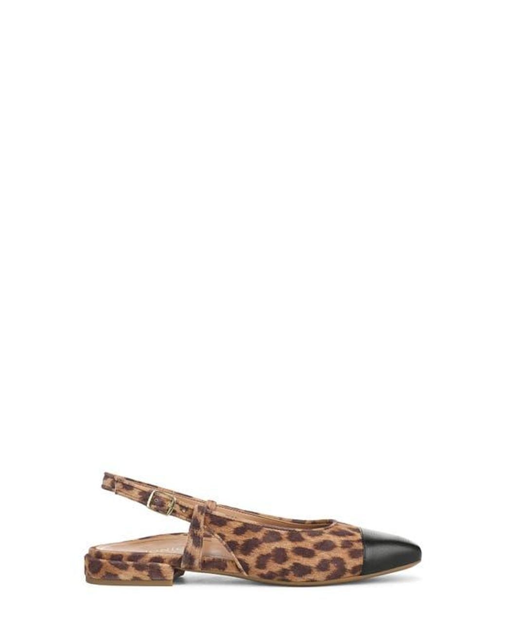 Vionic Brown Petaluma Slingback Flat