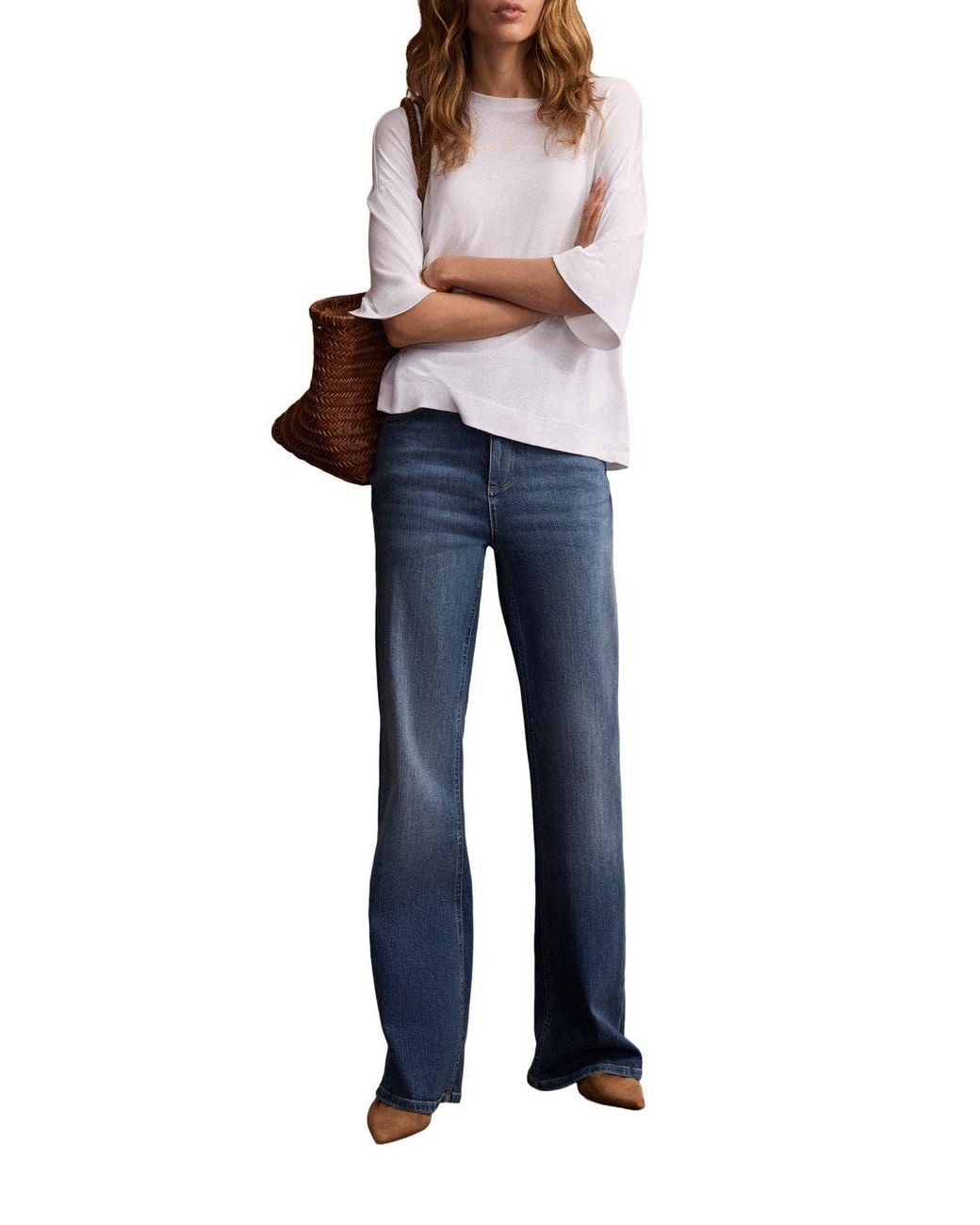 Mint Velvet Blue Ultimate Flared Jeans