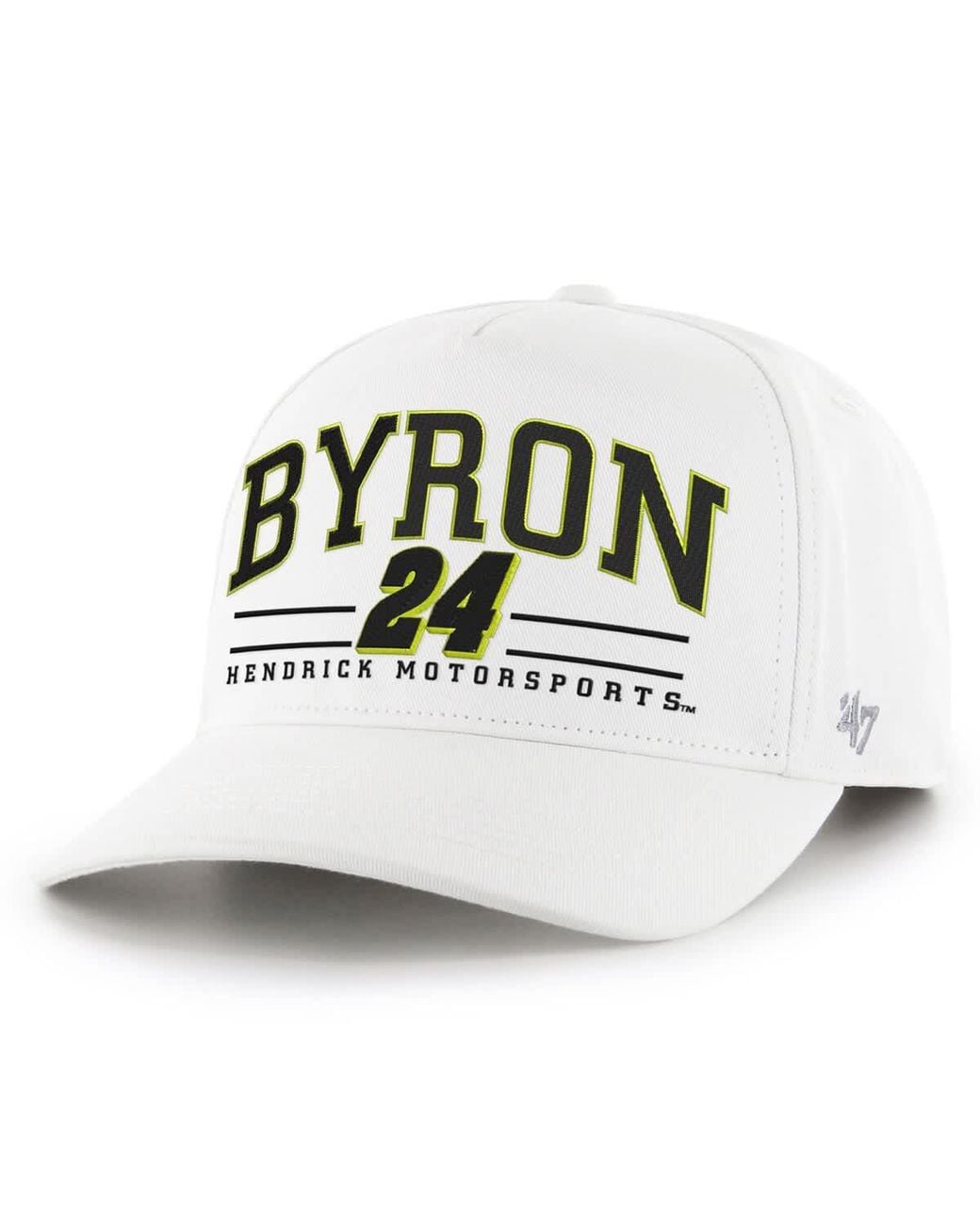 '47 White William Byron Roscoe Hitch Adjustable Hat for men