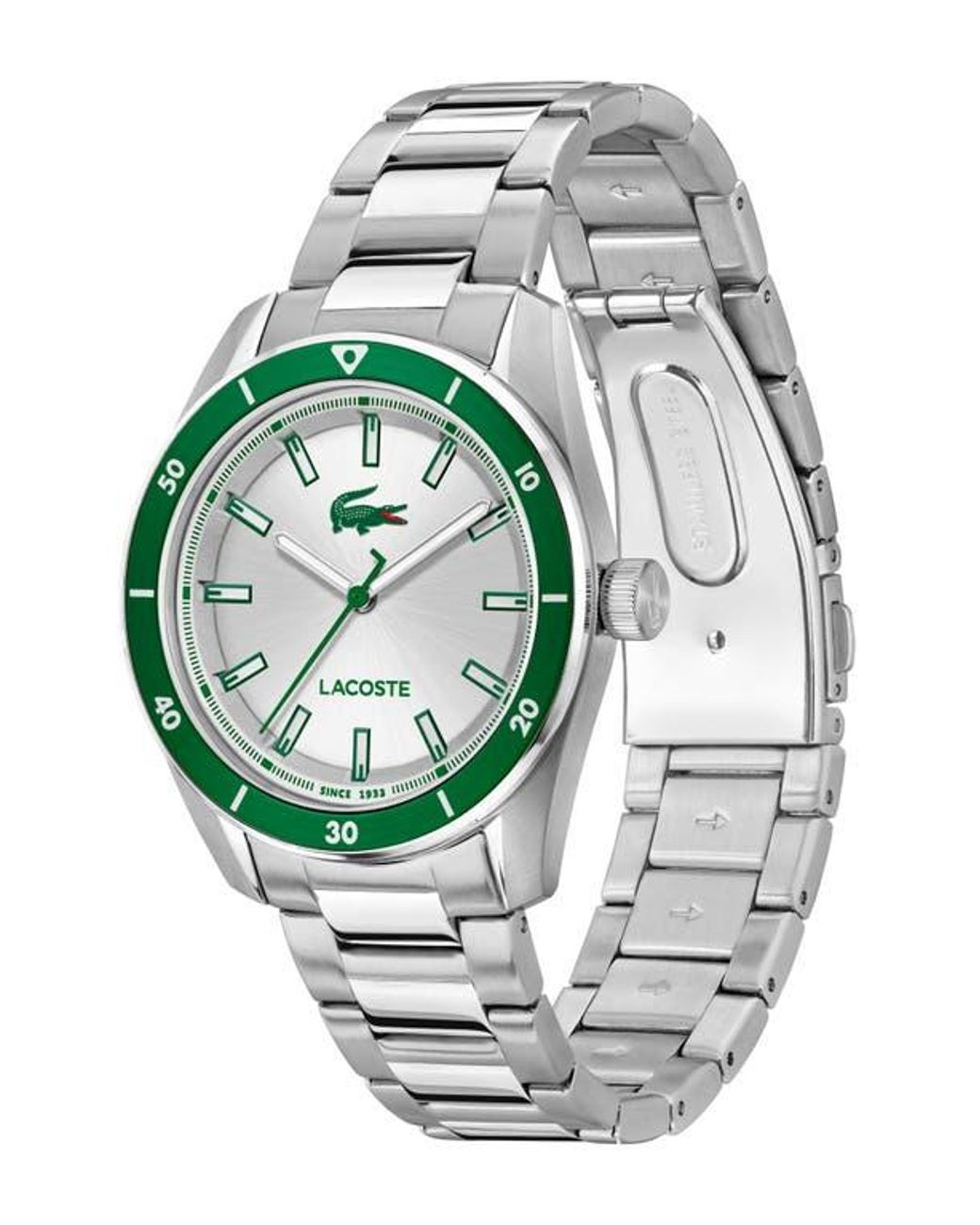 Lacoste Gray Boston Bracelet Watch, 39Mm for men