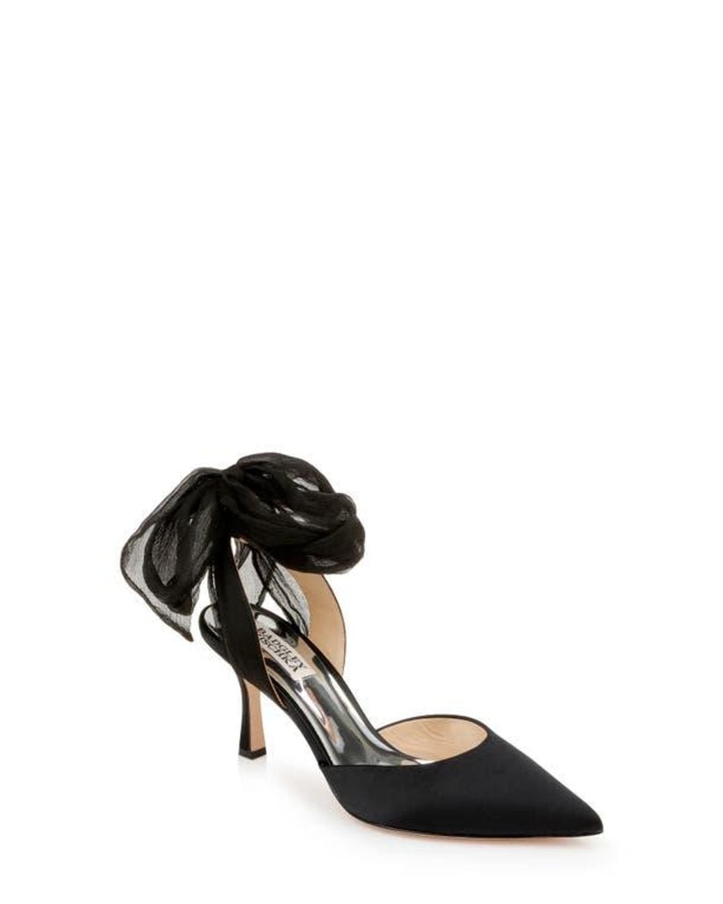 Badgley Mischka Black Blaze Pump