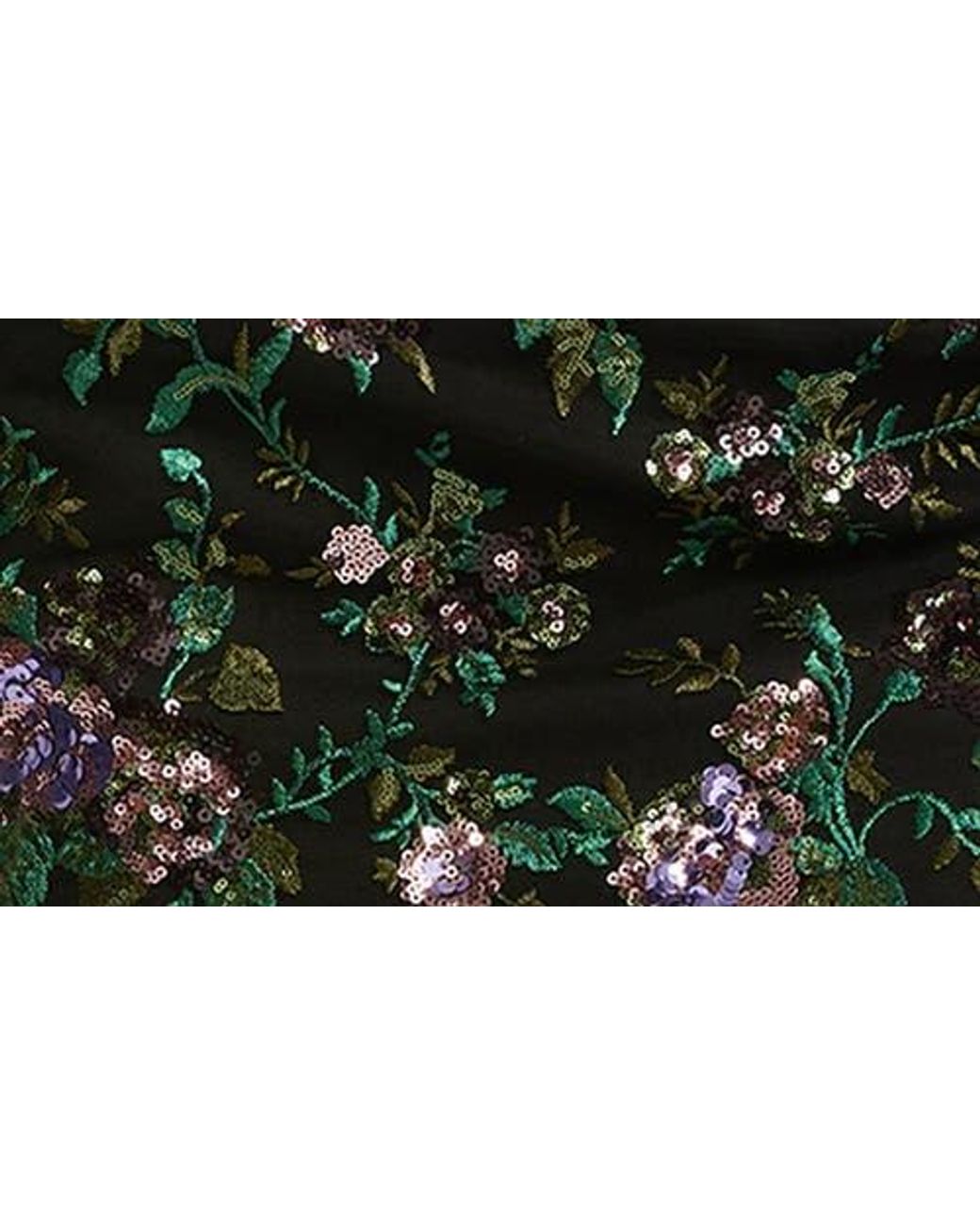 Dress the Population Mila Sequin & Embroidered Floral Long Sleeve Cocktail  Minidress in Black | Lyst