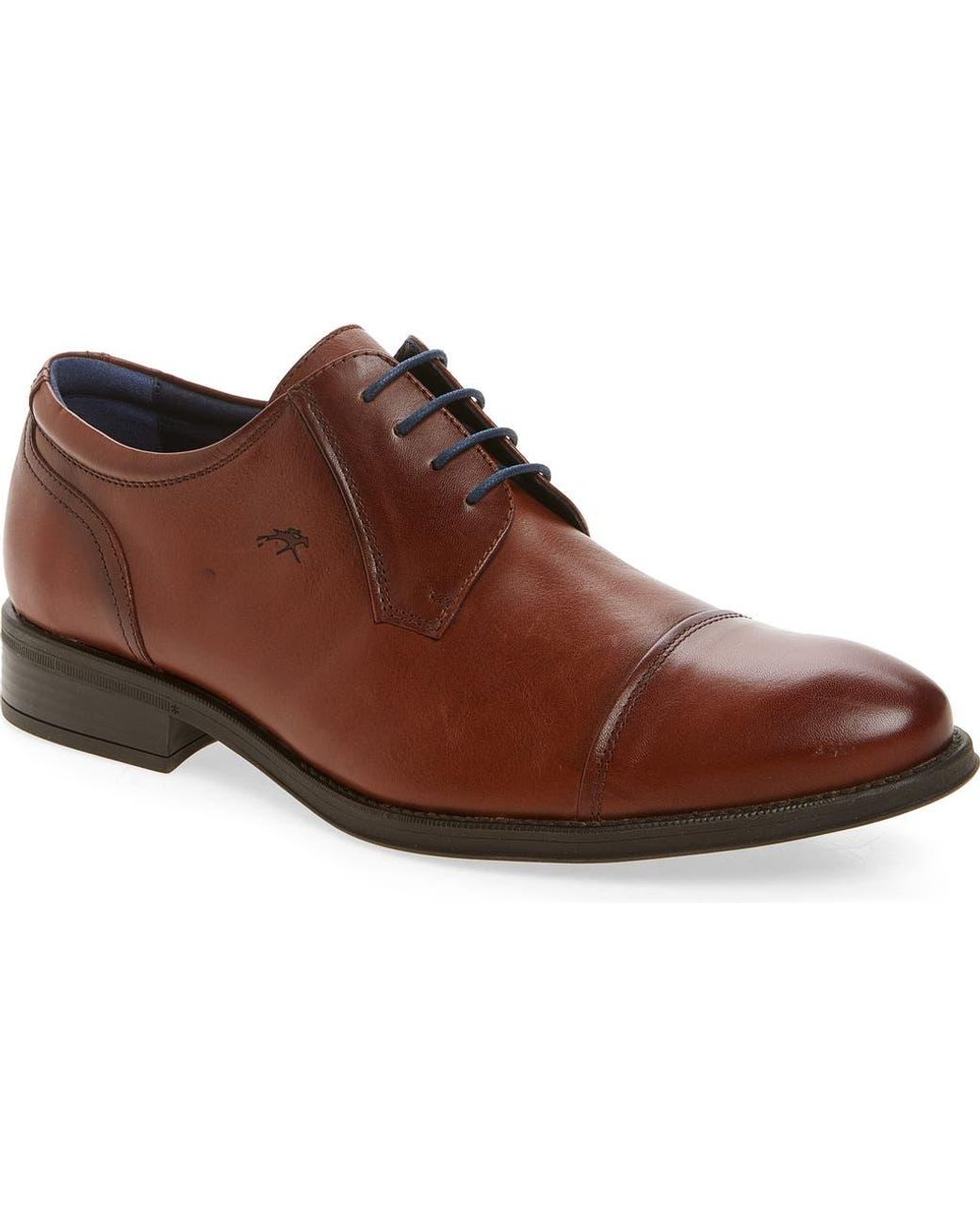 Fluchos Brown Heracles Cap Toe Derby for men