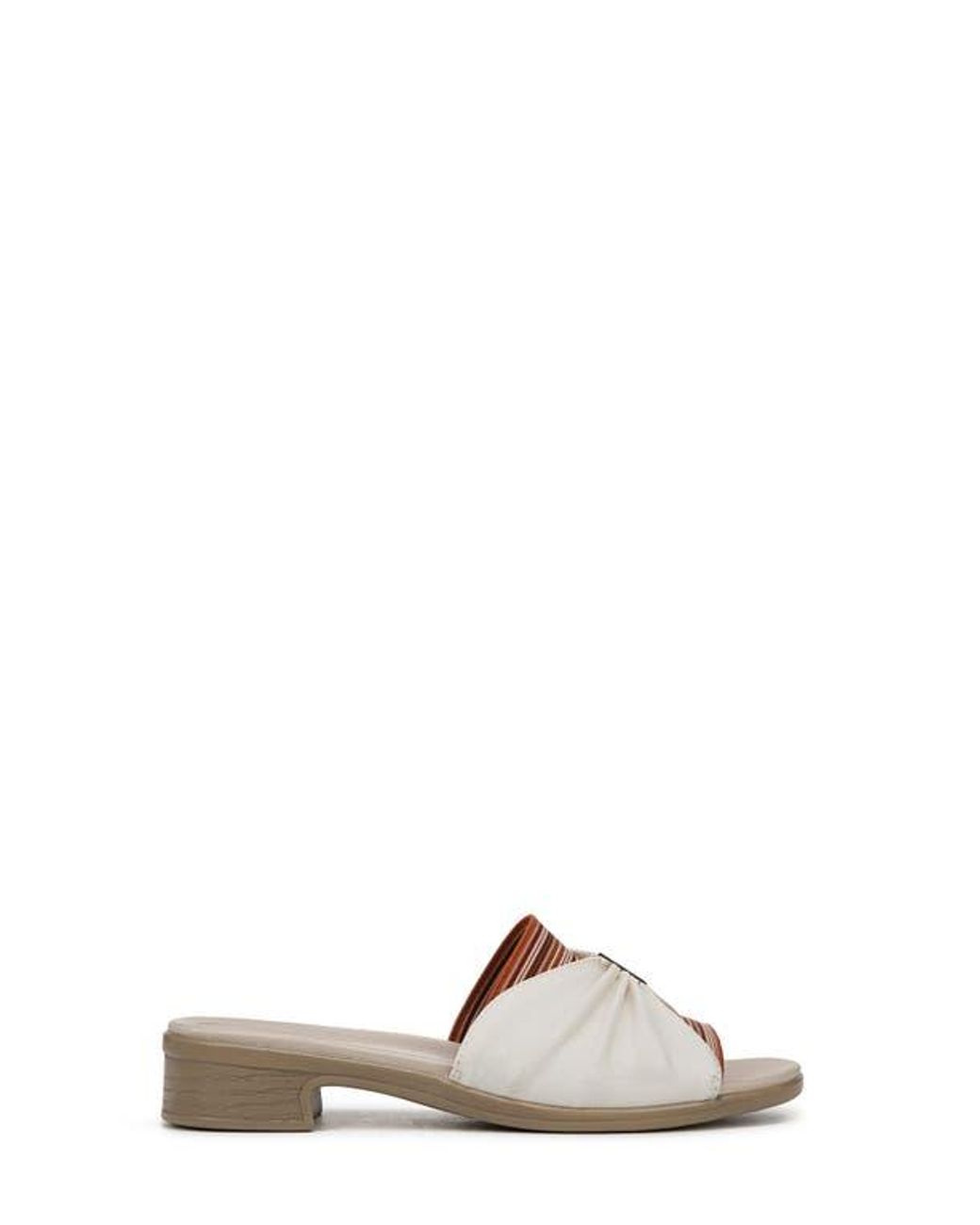 LifeStride Brown Paradise Slide Sandal