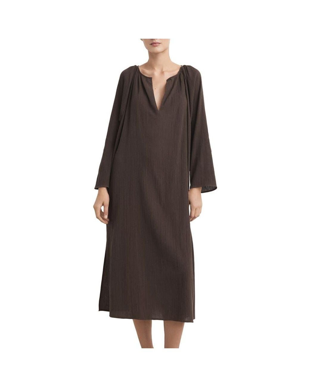 Mango Brown Gauze Nightgown