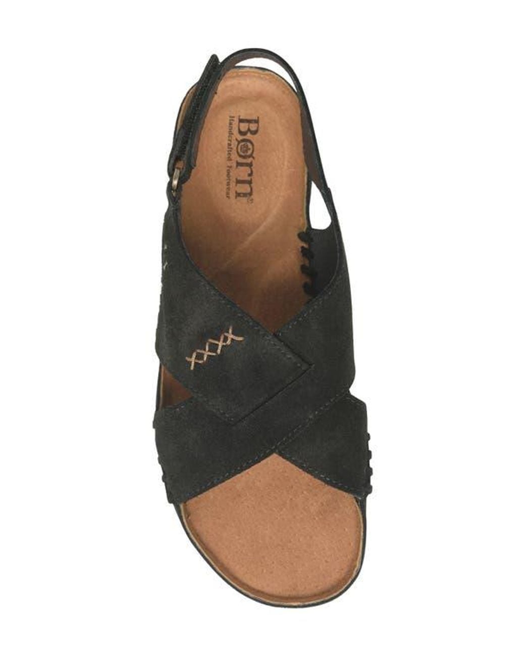 Børn Blue Ebba Slingback Platform Wedge Sandal