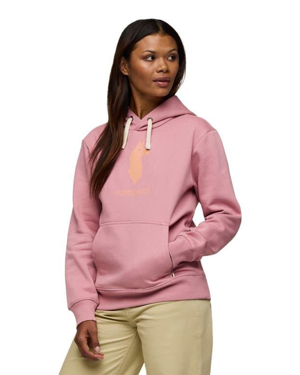 COTOPAXI Pink Llama Pullover Hoodie