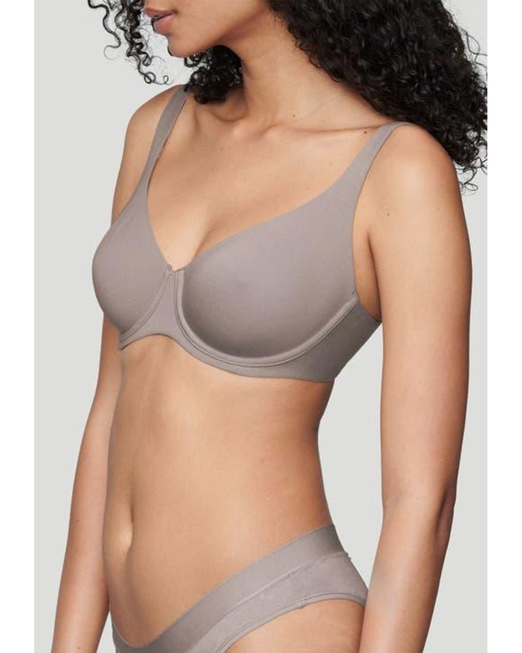 CUUP Gray The Scoop Bra